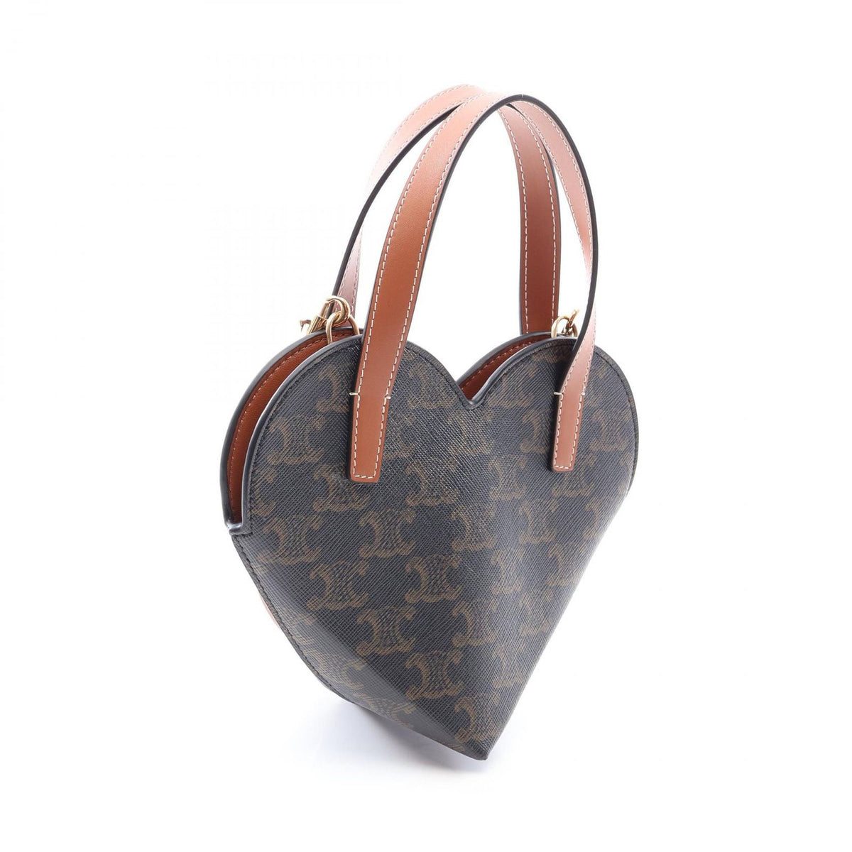 Celine Handbag Teen Coeur Triomphe Heart — view 2