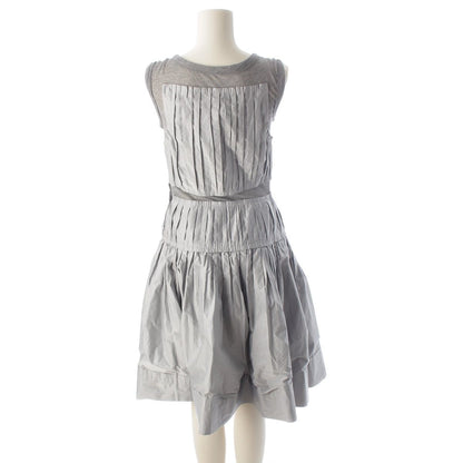 Louis Vuitton Docking Sleeveless Dress Gray 36 — view 4