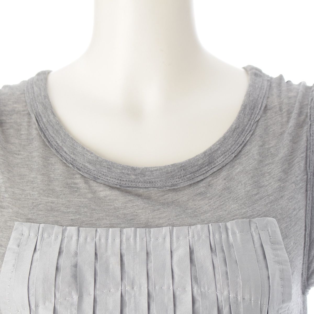 Louis Vuitton Docking Sleeveless Dress Gray 36 — view 5