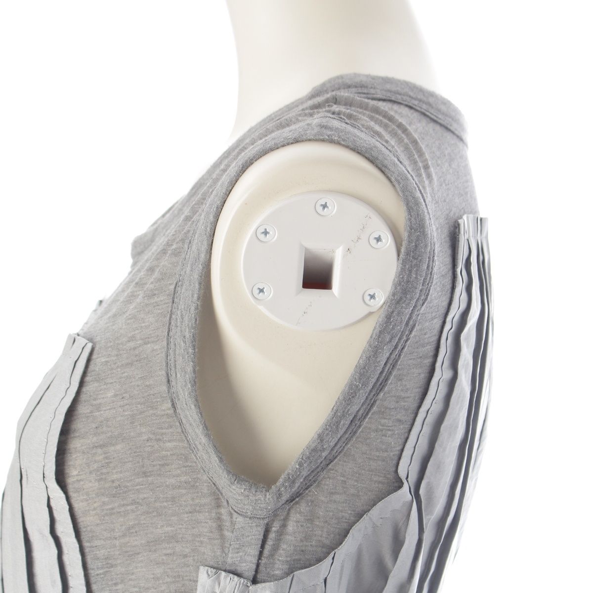 Louis Vuitton Docking Sleeveless Dress Gray 36 — view 7
