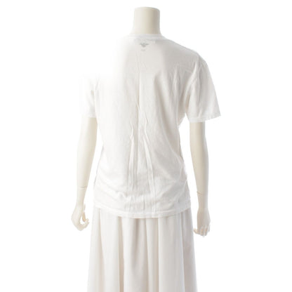 Dior Cotton Linen Logo J'adior Top White — view 4