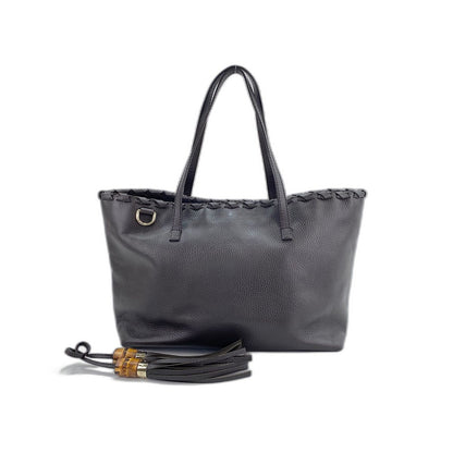 Gucci Tote Bag Bamboo Brown