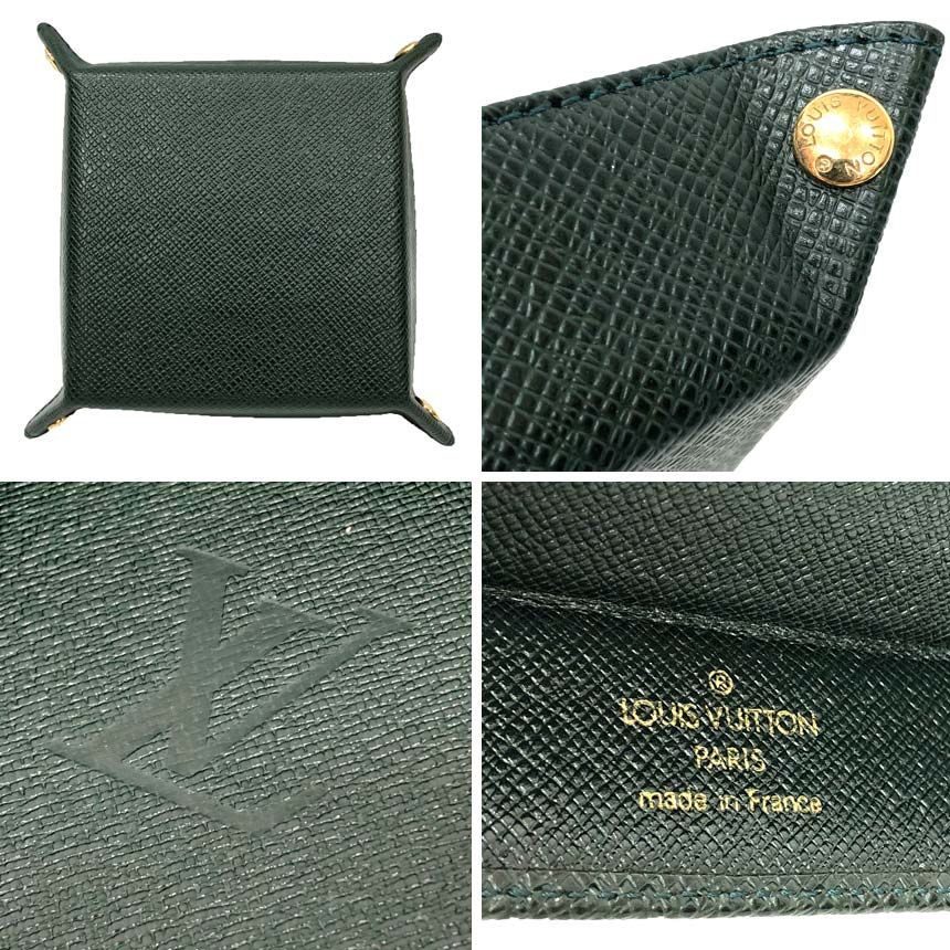 Louis Vuitton Taiga Vide Poche Voyage Case Tray Epi Sea — view 3