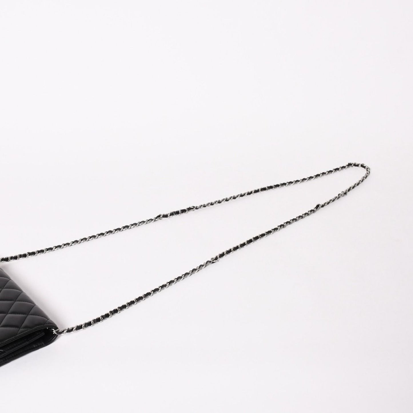Chanel Timeless Classic Line Chain Wallet CC Logo Lambskin Shoulder Bag — view 4