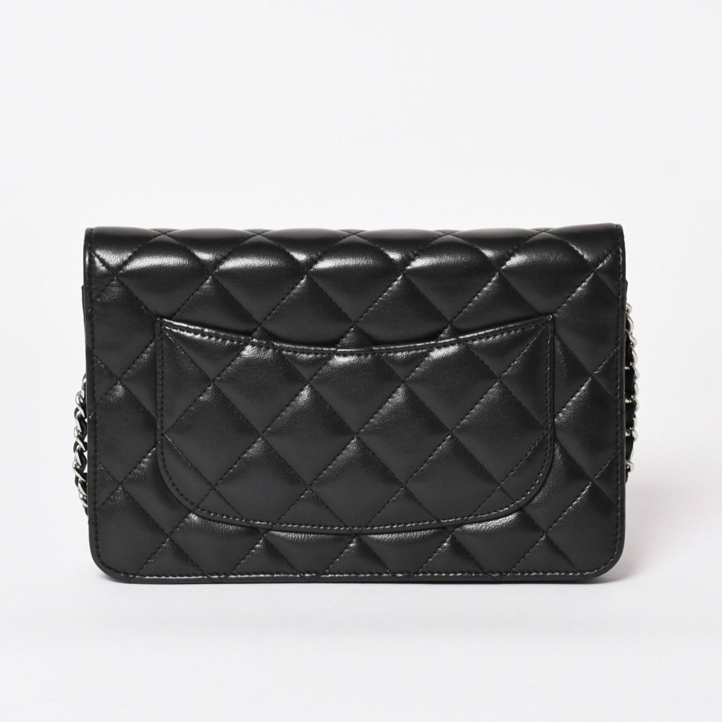 Chanel Timeless Classic Line Chain Wallet CC Logo Lambskin Shoulder Bag — view 2