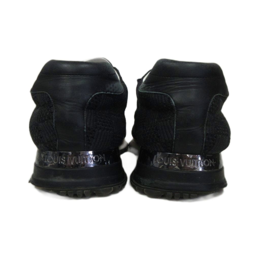 Louis Vuitton Run Away Line Damier Sneakers Black 10 — view 4
