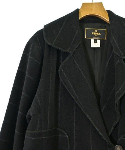 Fendi Chesterfield Jacket Black — view 4