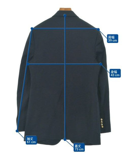 Celine Tailored Jacket Navy — view 8