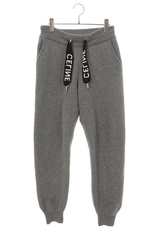 Celine Logo Knit Jogger Long Pants