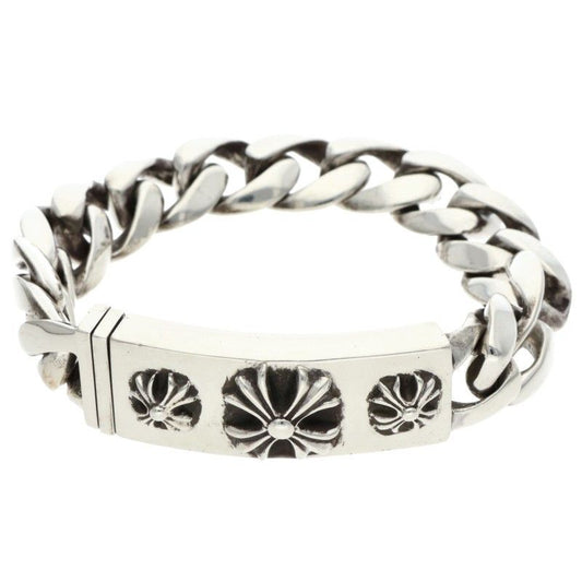 Chrome Hearts ID Silver Bracelet
