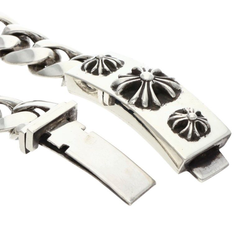 Chrome Hearts ID Silver Bracelet — view 4