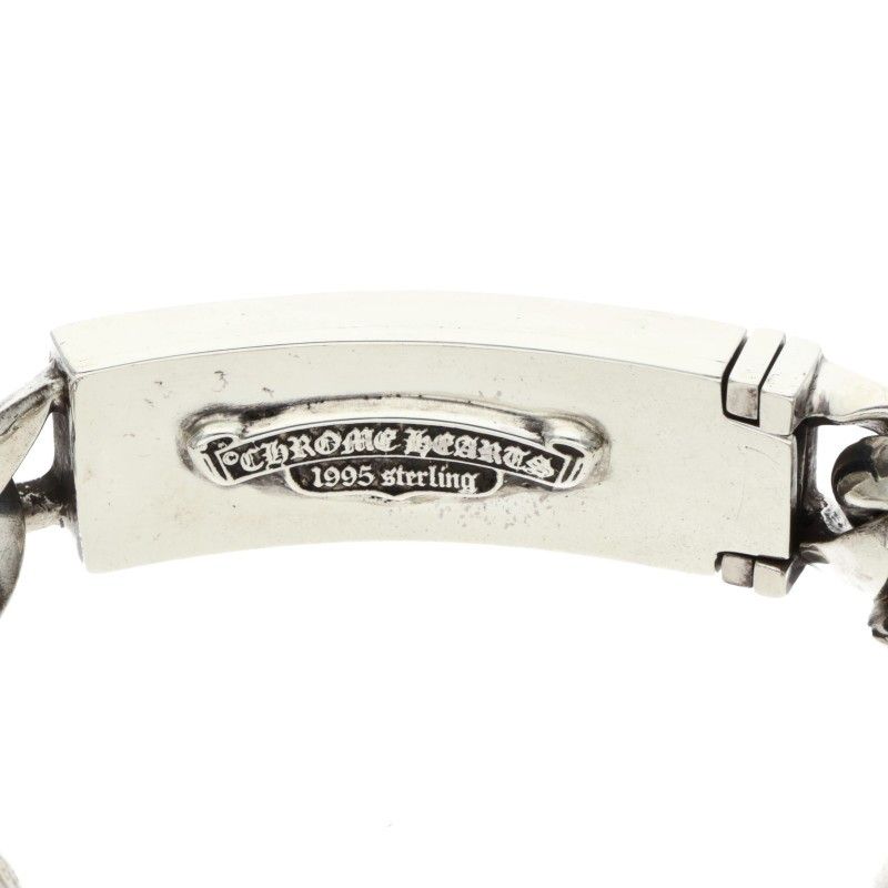 Chrome Hearts ID Silver Bracelet — view 3