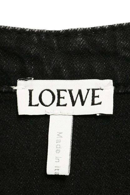Loewe Pleated Shirt Black — view 3