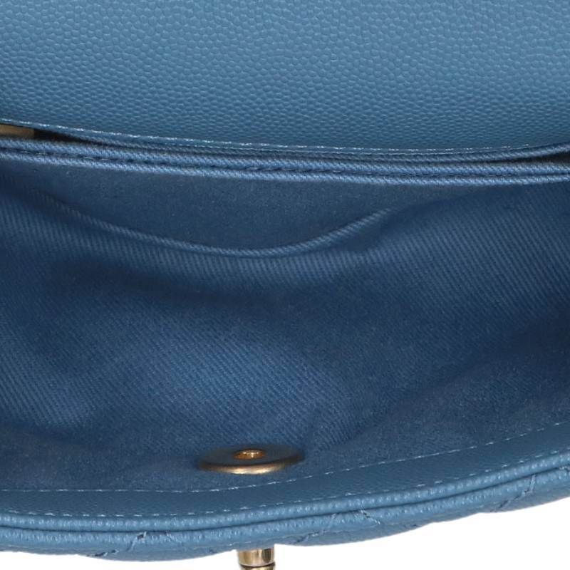Chanel Coco Handle XS Caviar Leather Chain Shoulder Bag XS — view 3