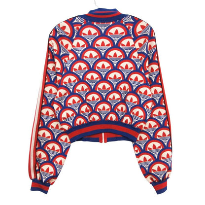 Gucci Adidas Jacket Track Cropped Short Length Line Zip Up Jersey Trefoil GG — view 2