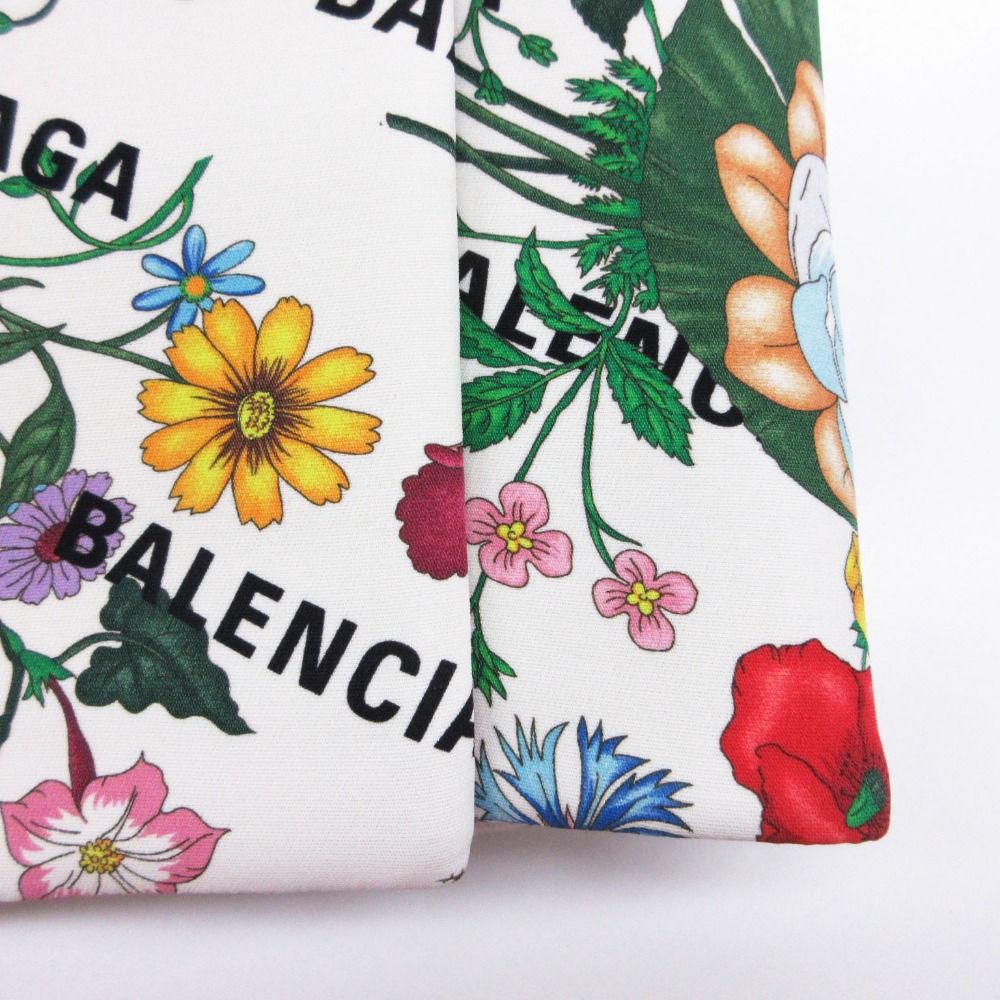 Gucci Skirt Floral Print Logo Wrap White — view 4