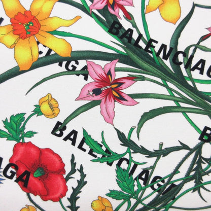 Gucci Skirt Floral Print Logo Wrap White — view 3