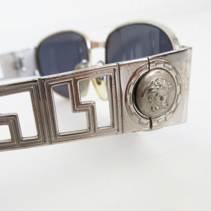 Versace Gianni Sunglasses Medusa Logo Silver Eyewear — view 7