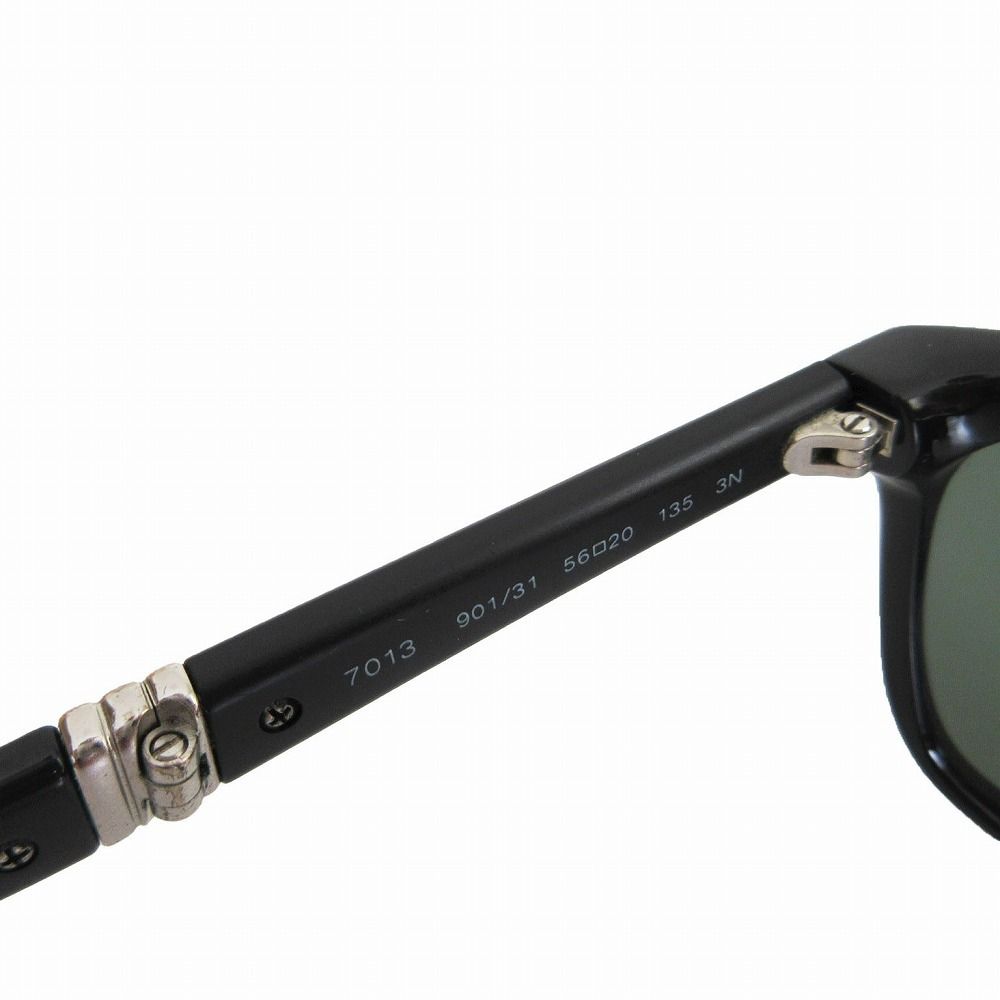 Bvlgari Sunglasses Foldable Eyewear Logo Frame 56 Black — view 4