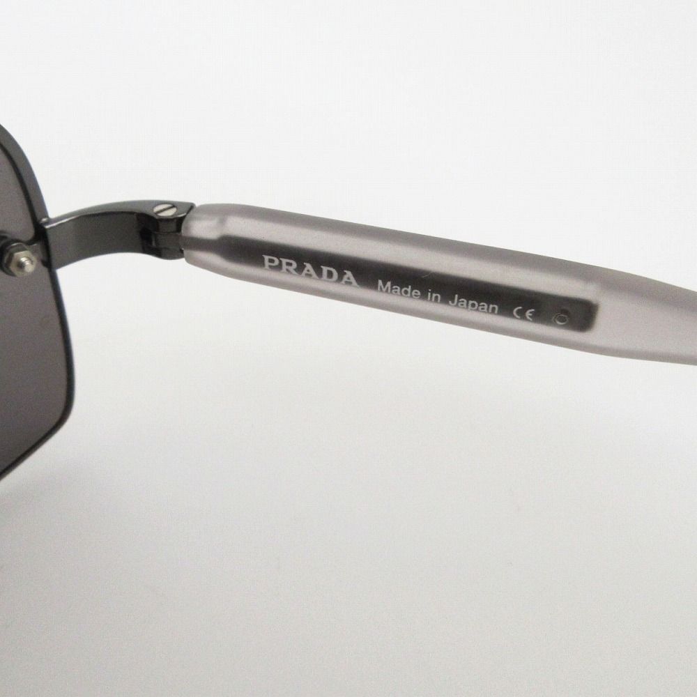 Prada Sunglasses Rimless Eyewear Y2k Gray — view 6