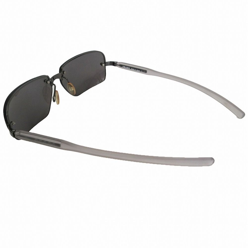 Prada Sunglasses Rimless Eyewear Y2k Gray — view 3