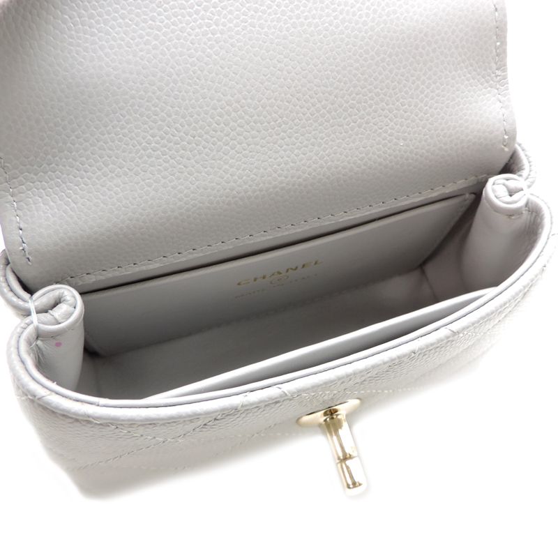 Chanel Handbag Gray — view 5