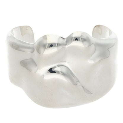Tiffany & Co Elsa Peretti Gemini Silver Calfskin Bracelet