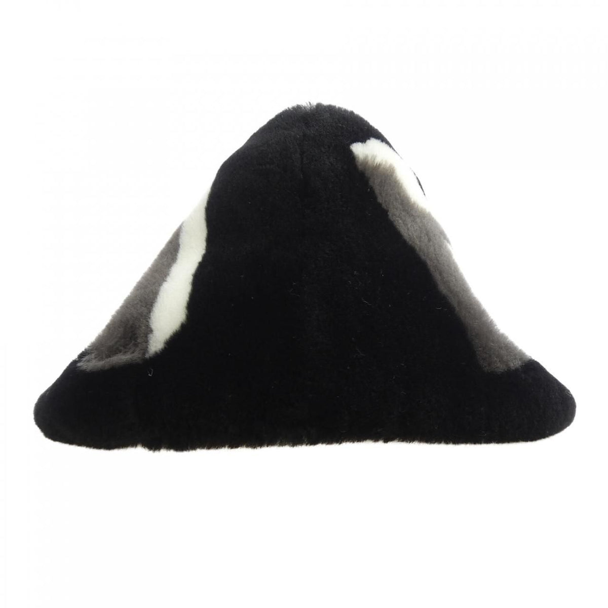 Chanel Shearling Scarf Black — view 2
