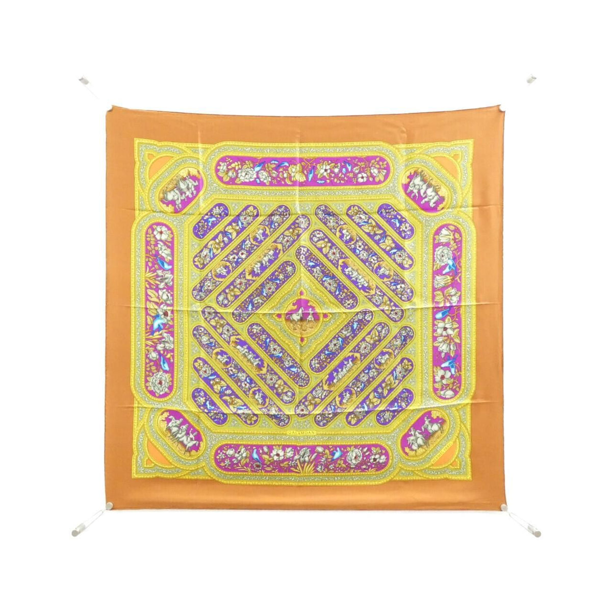 Hermes Qalamdan Carre Scarf