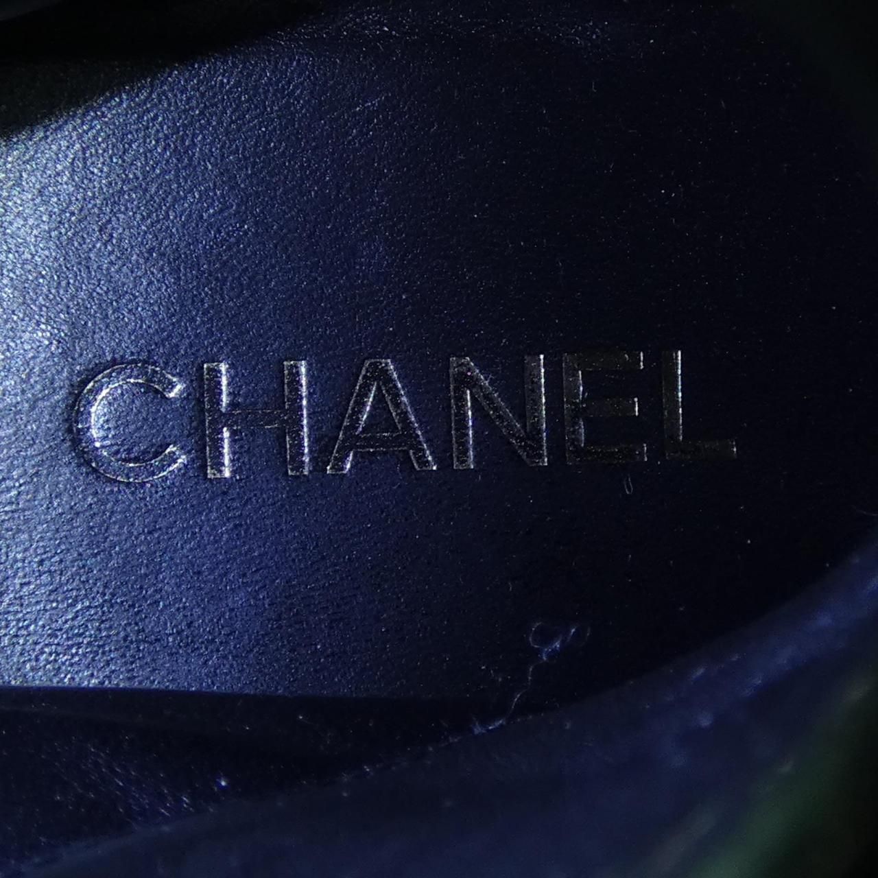 Chanel Combat Boots Black — view 6