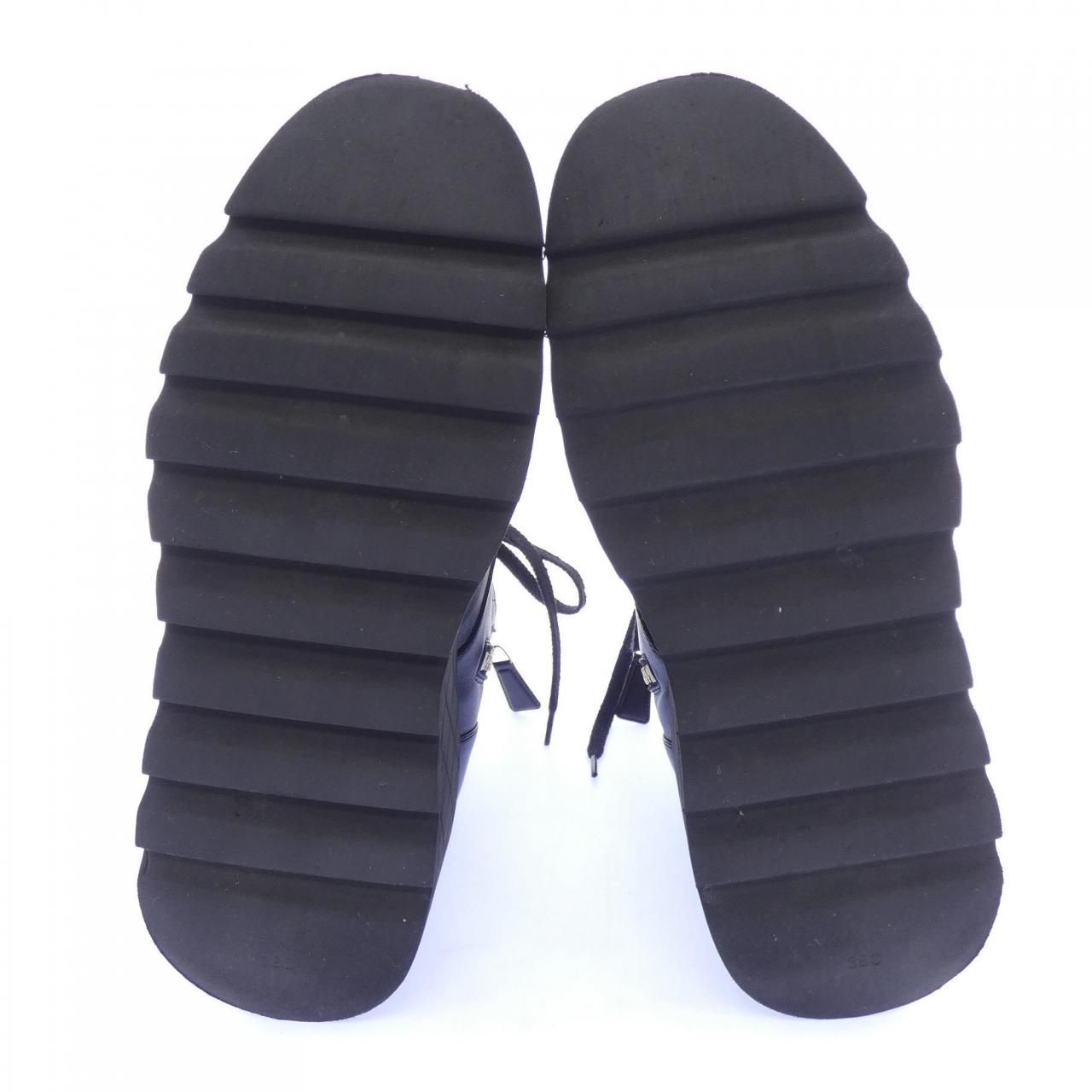 Chanel Combat Boots Black — view 4