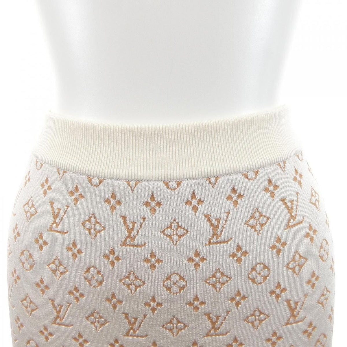 Louis Vuitton Monogram Jacquard Knit Skirt — view 5