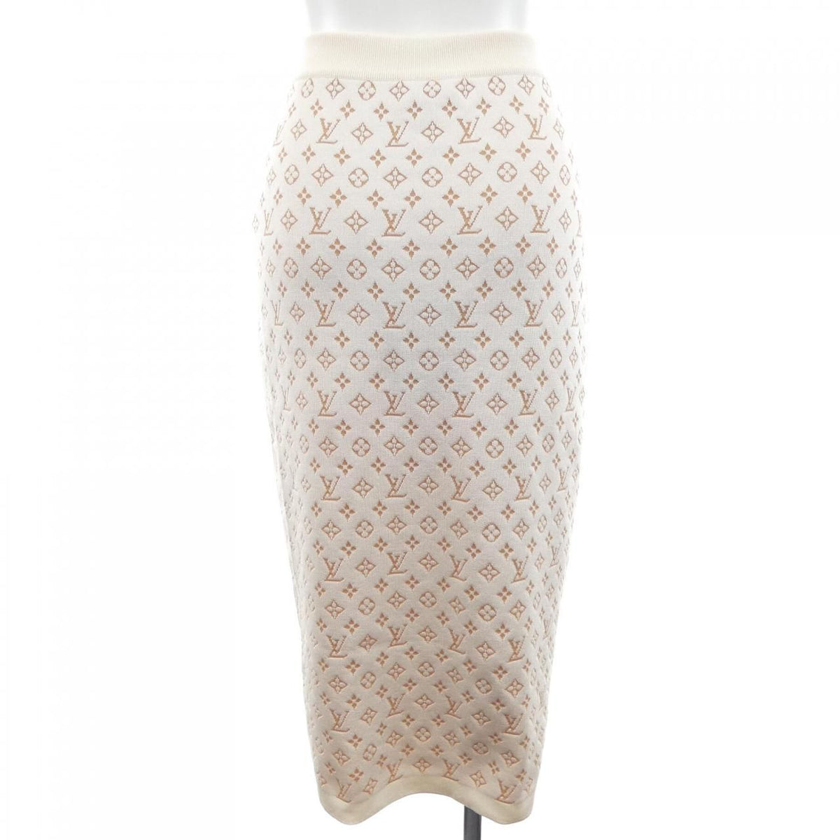 Louis Vuitton Monogram Jacquard Knit Skirt — view 2