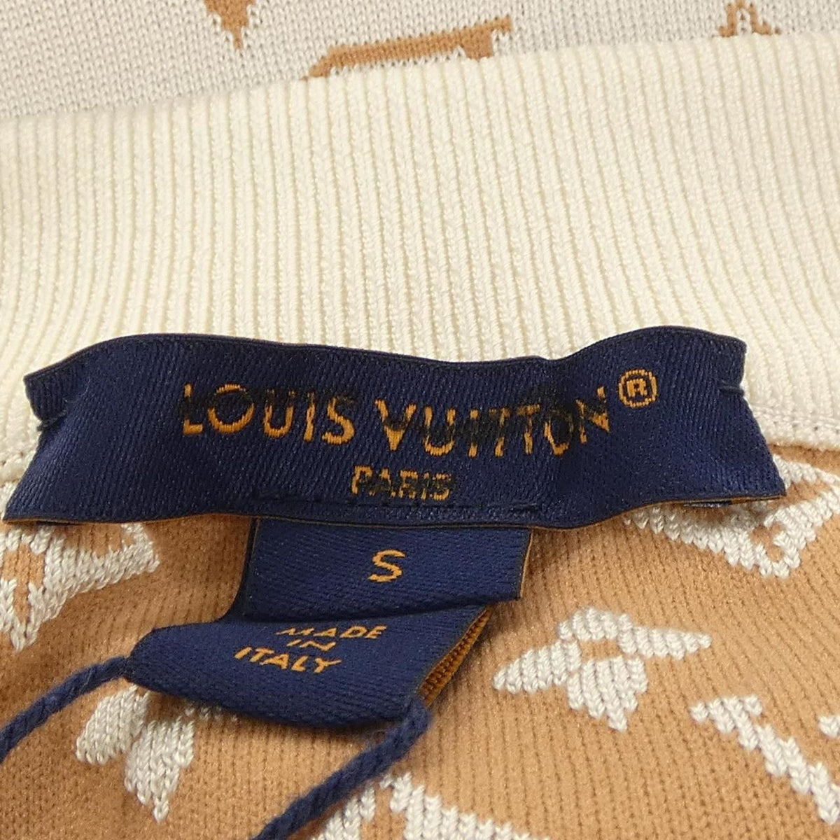 Louis Vuitton Monogram Jacquard Knit Skirt — view 4