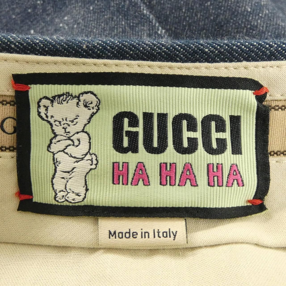 Gucci Hahaha Jeans Navy — view 4