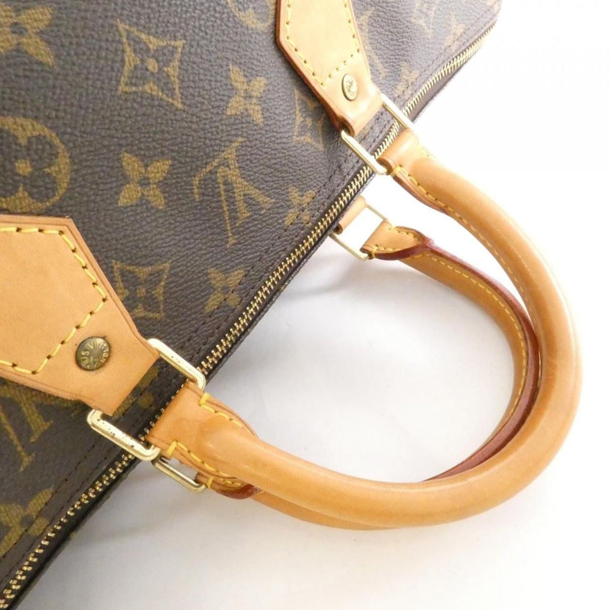 Louis Vuitton Monogram Speedy 40 Boston Bag — view 3