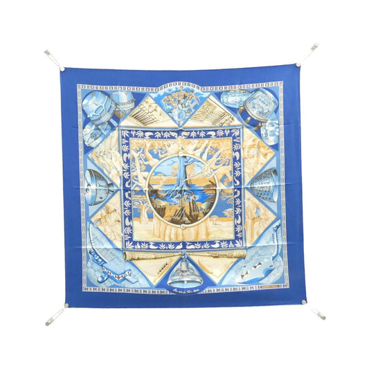 Hermes AU Son du Tam Carre Scarf