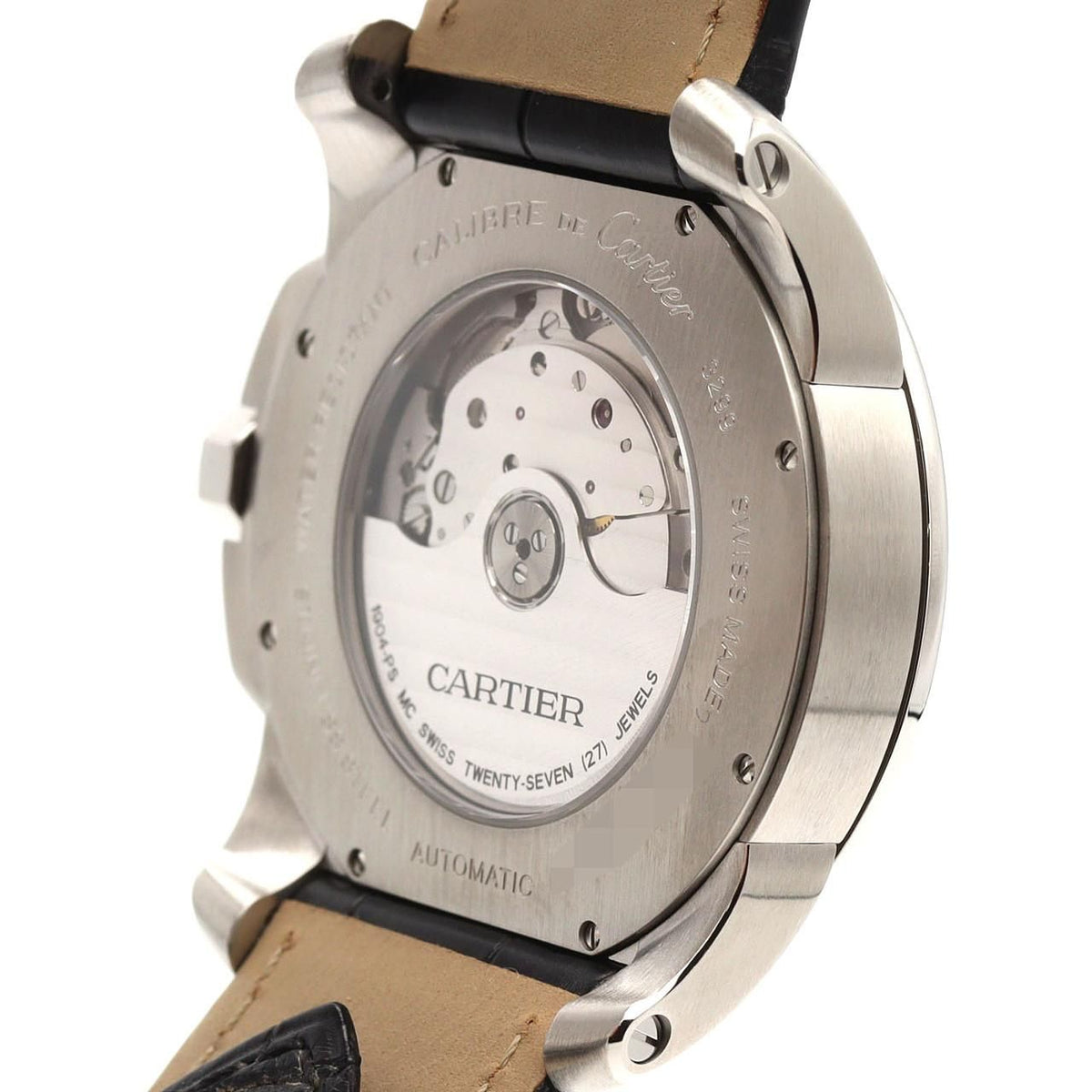 Cartier Calibre de Cartier SS Automatic Watch — view 7