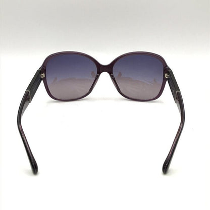 Chanel Logo Purple Sunglasses Eyewear Cell Acetate — view 4