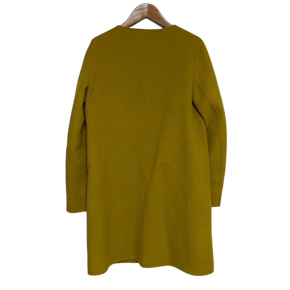 Max Mara Weekend Kuchitoamano Roulis Bar Coat 36 Yellow — view 2
