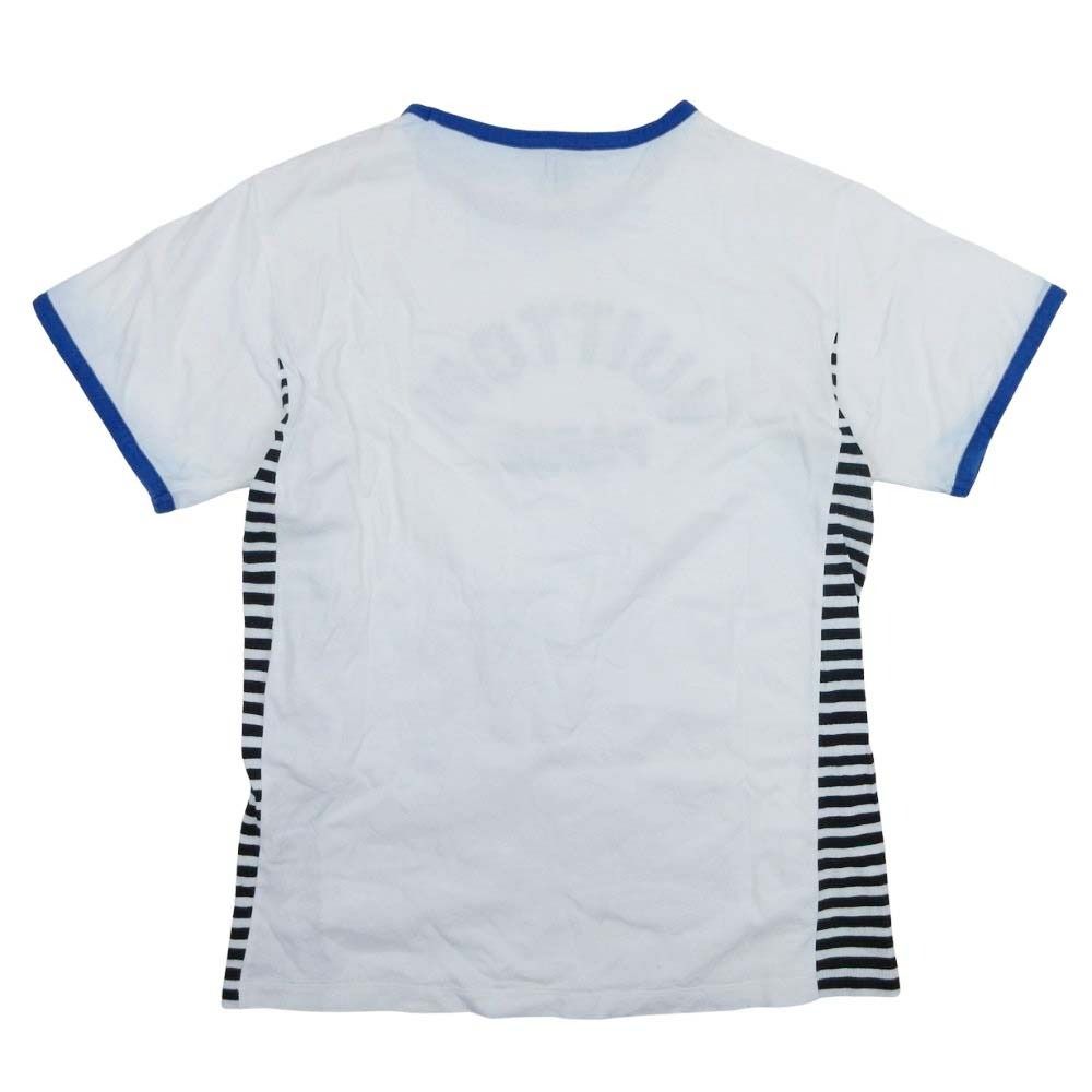 Louis Vuitton Ringer T-Shirt Logo Patch Border Side Panel Top Short Sleeves XS — view 2