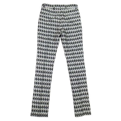 Louis Vuitton NBA Logo Jacquard Pants Trousers No Tuck 40 Gray Black — view 2