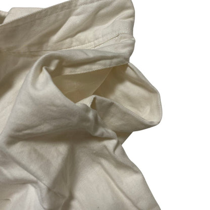 Chanel Vintage T-tuck Cotton Shorts 36 White — view 4