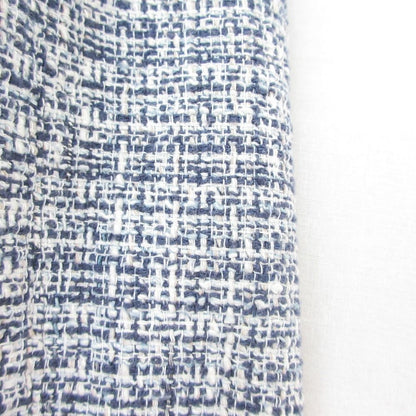Max Mara Weekend Tweed Jacket 36 Navy White — view 3