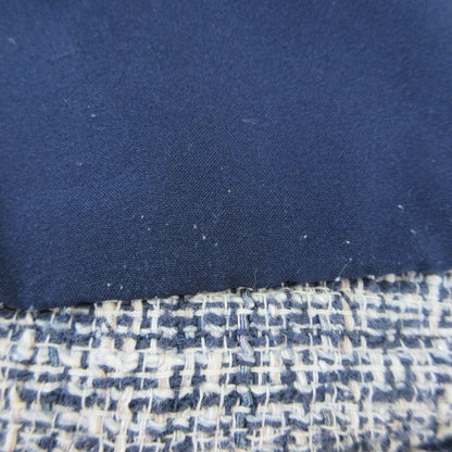 Max Mara Weekend Tweed Jacket 36 Navy White — view 7