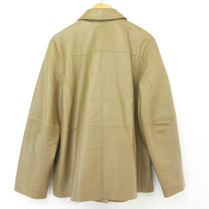Max Mara Weekend Leather Coat 36 Brown — view 2