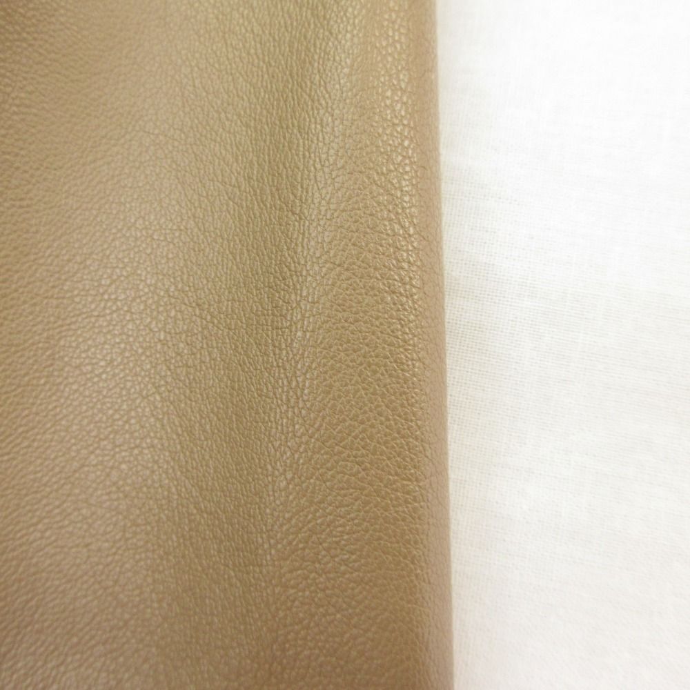 Max Mara Weekend Leather Coat 36 Brown — view 3