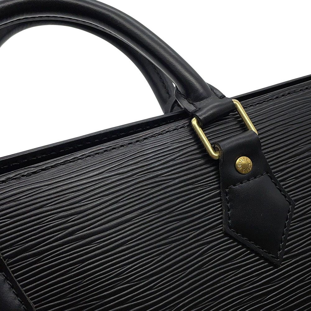 Louis Vuitton Handbag Epi Sac Triangle Bag Black — view 7