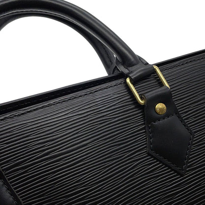 Louis Vuitton Handbag Epi Sac Triangle Bag Black — view 7