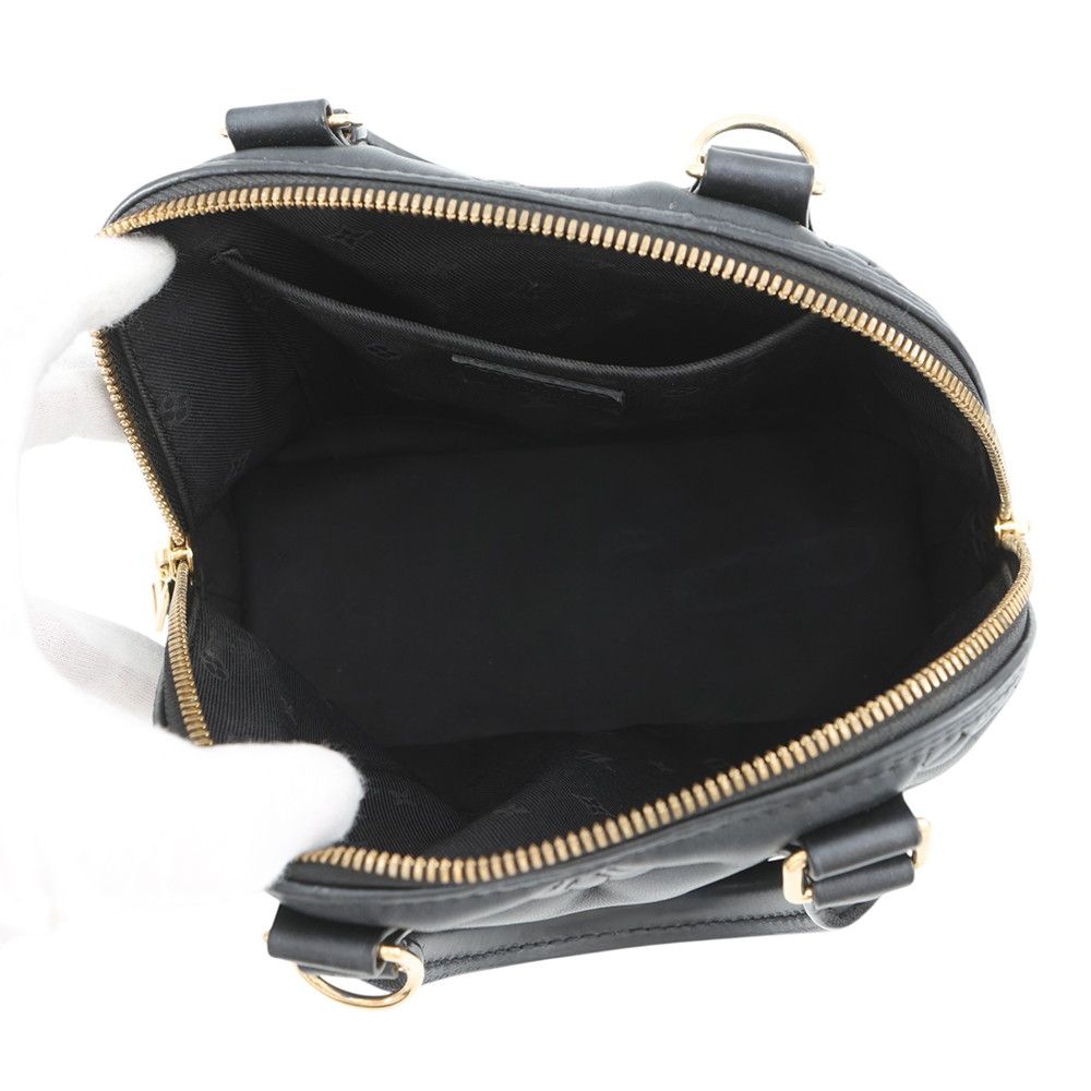 Louis Vuitton Bubble Glam Alma Soft BB 2-Way Shoulder Bag Black — view 6